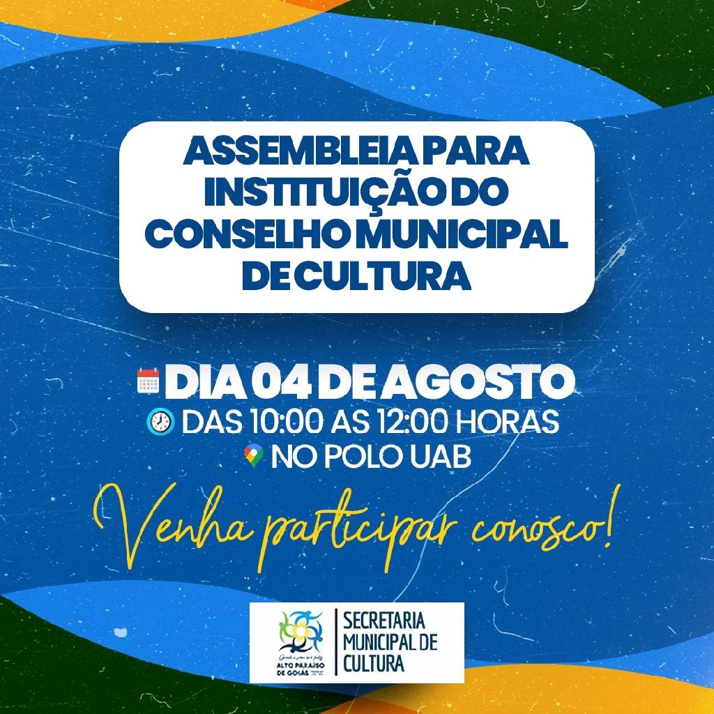 Alô Alô Comunidade Cultural!