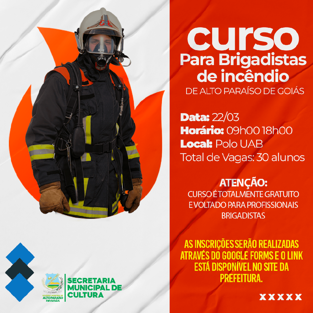 CURSO PARA BRIGADISTAS – ALTO PARAÍSO DE GOIÁS
