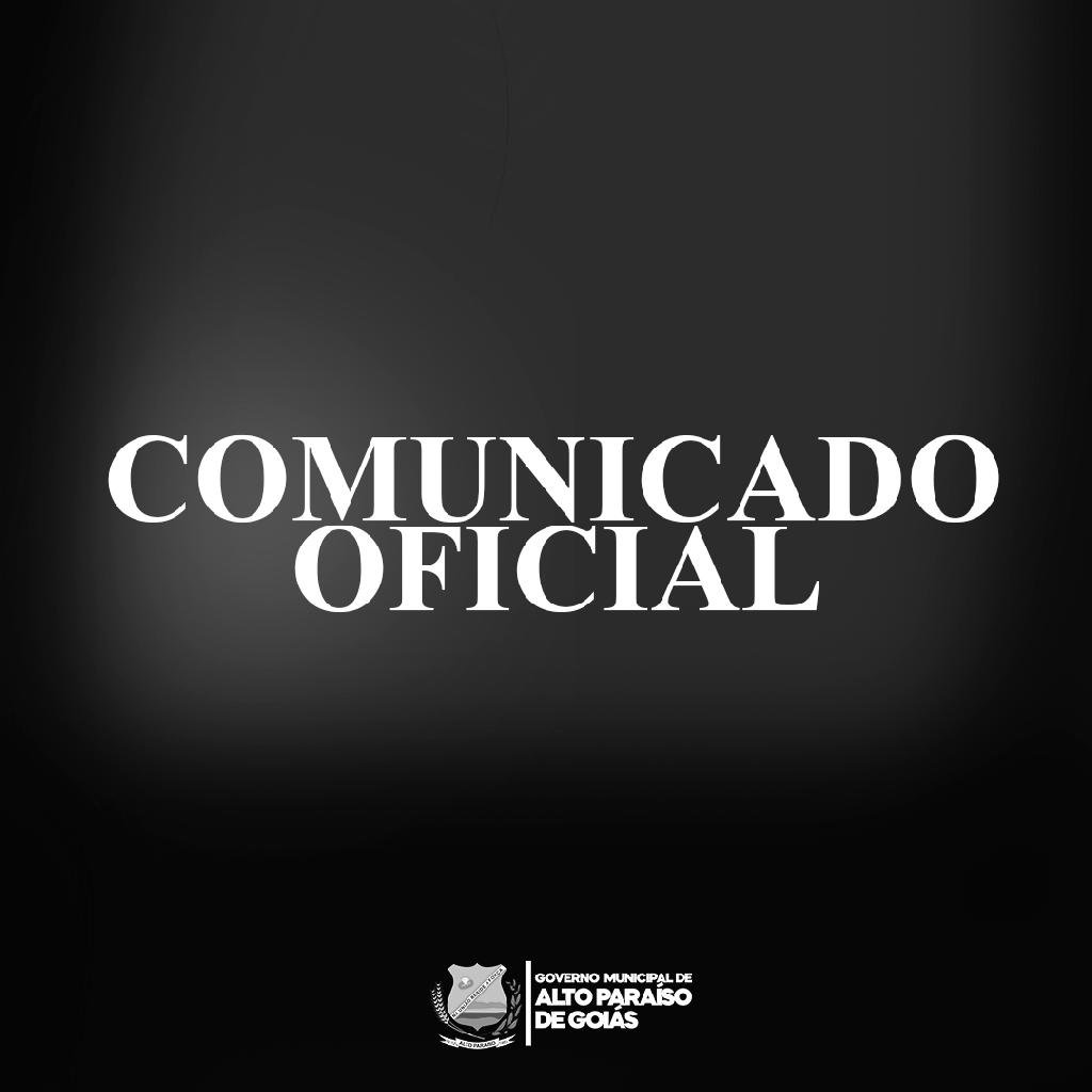 COMUNICADO OFICIAL