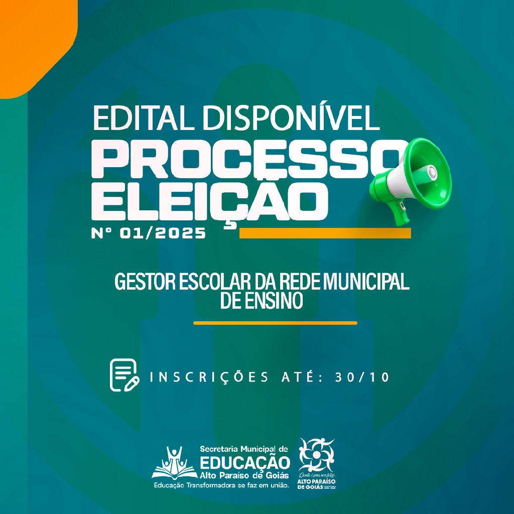Processo de Eleição de Gestor Escolar da Rede Municipal de Ensino